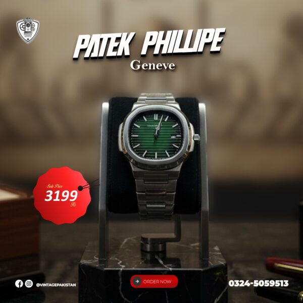 PATEK PHILIPE (Geneve - Green Dial)